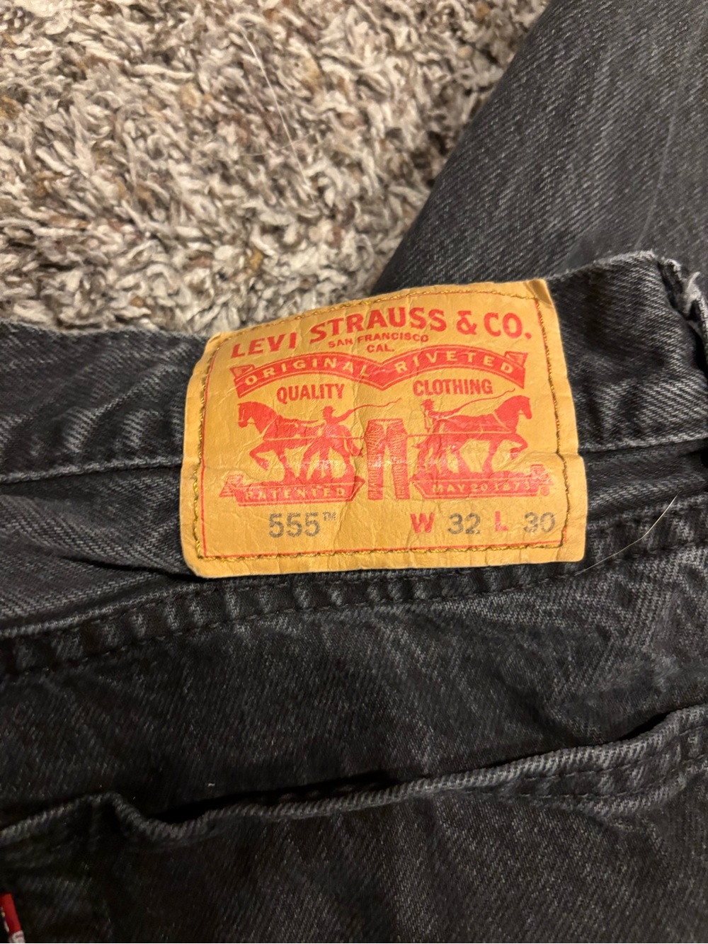 Men’s Levi's 555 Relaxed Straight Jeans